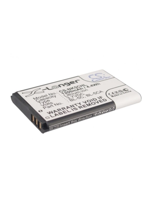 Replacement Battery CS-NK5CHL for ANYCOOL