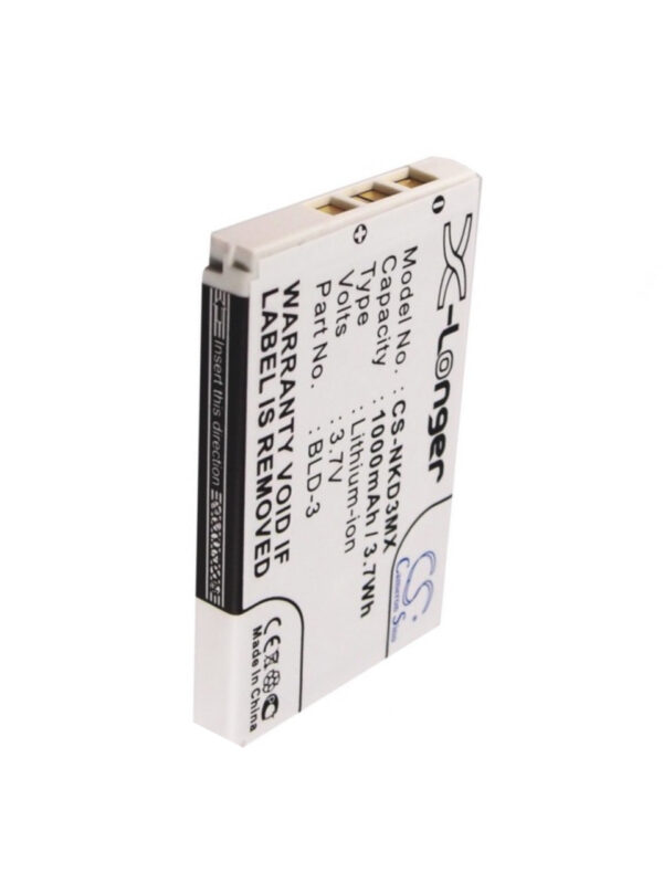 Replacement Battery CS-NKD3MX for Nokia