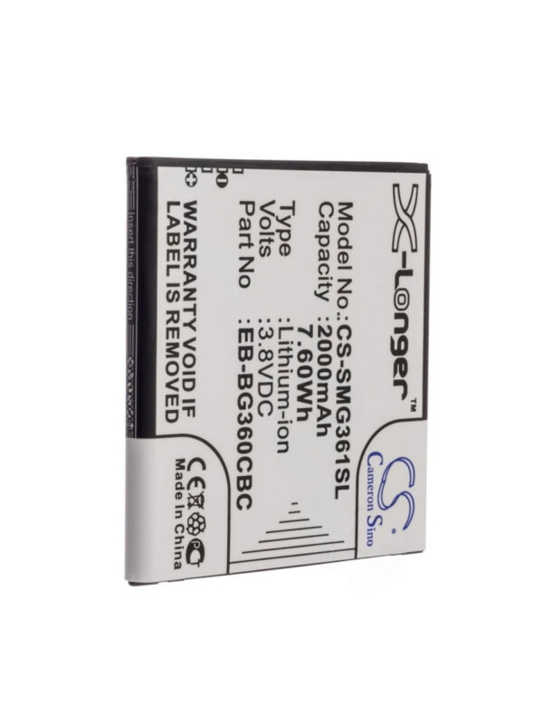 Replacement Battery EB-BG360CBZ for Samsung