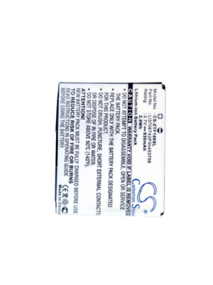 Replacement Battery for ZTE Verizon F350 – 830mAh Li-Ion - CS-ZTF188SL