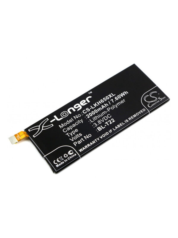 Top Replacement Battery BL-T22 for LG